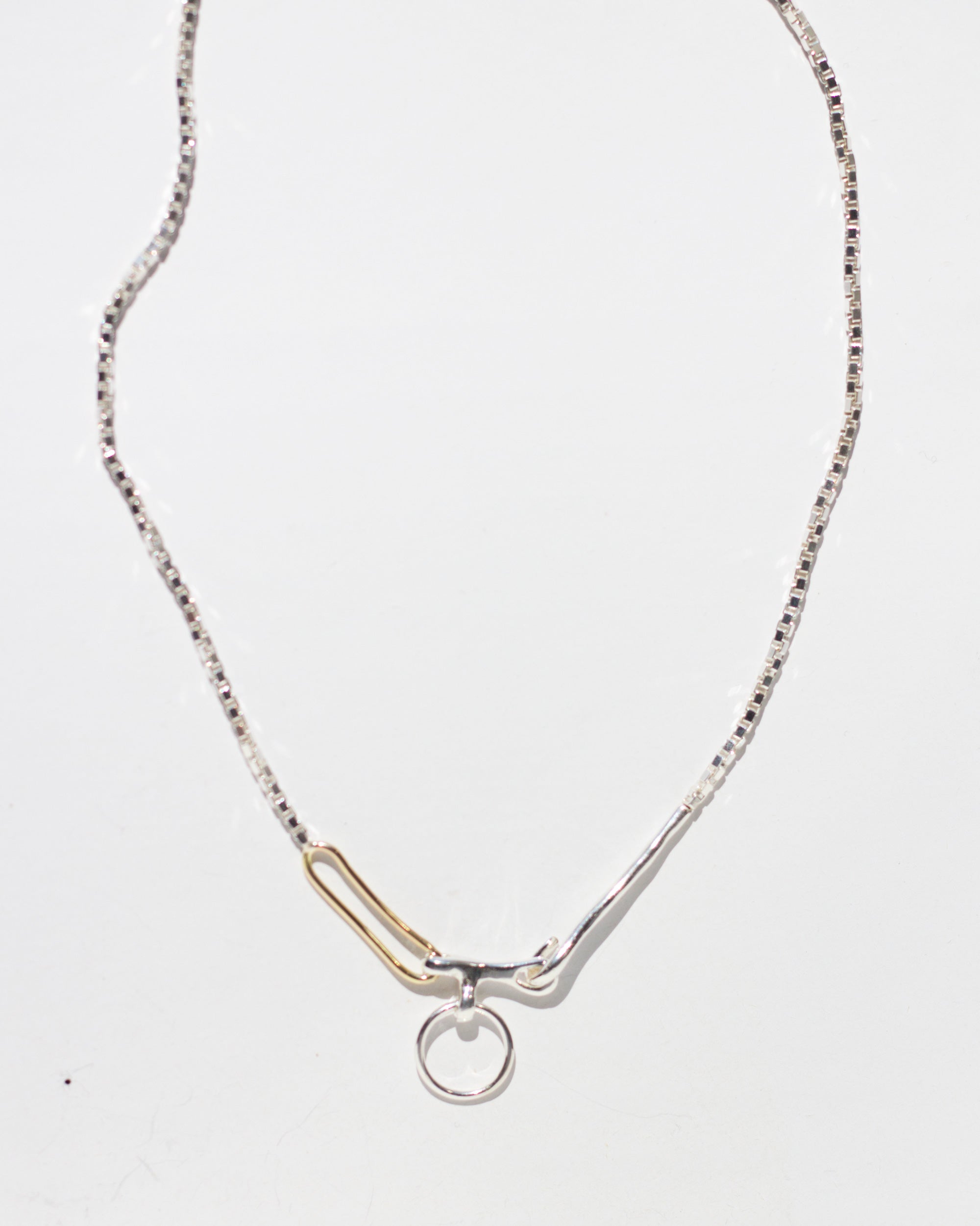 KNOBBLY STUDIO / BABY LINK NECKLACE-
