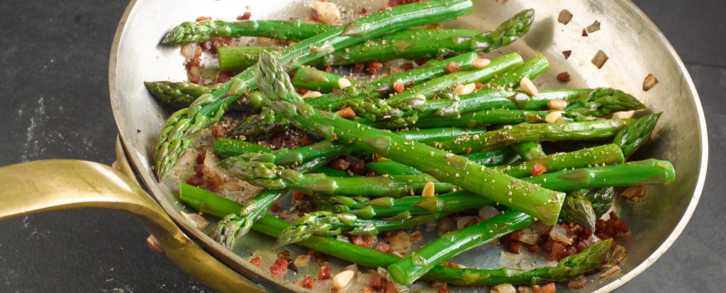 Salinity™ Salts: Asparagus with Pancetta Recipe