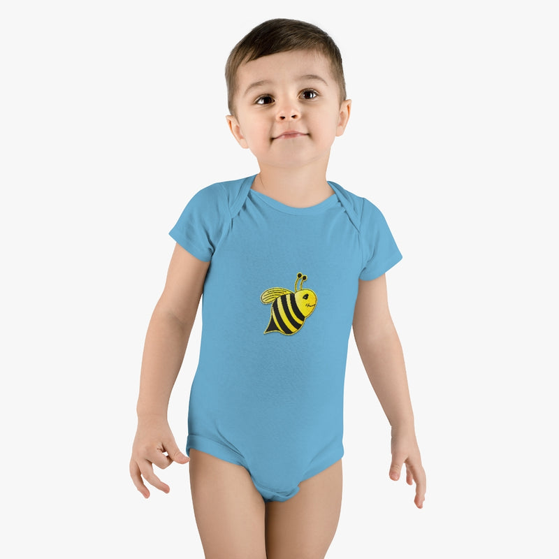 Baby Short Sleeve Onesie® - Bee