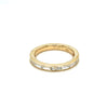 Baguette Riviera Natural Diamond Ring