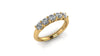 Natural 5 Stone Diamond Ring 0.75 Ct