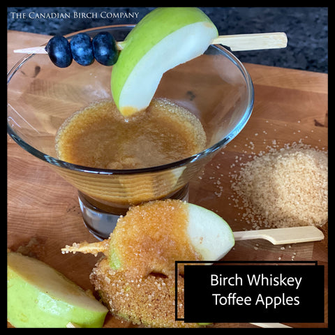 Birch Whiskey Toffee Apples
