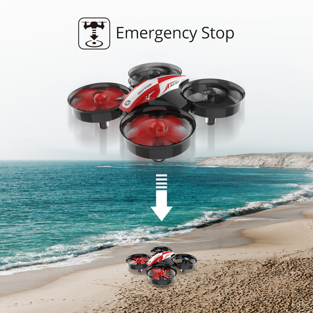 Holy Stone Mini Drone For Kids One Key Land 3D Flip Auto Hovering RC Helicopter Mini