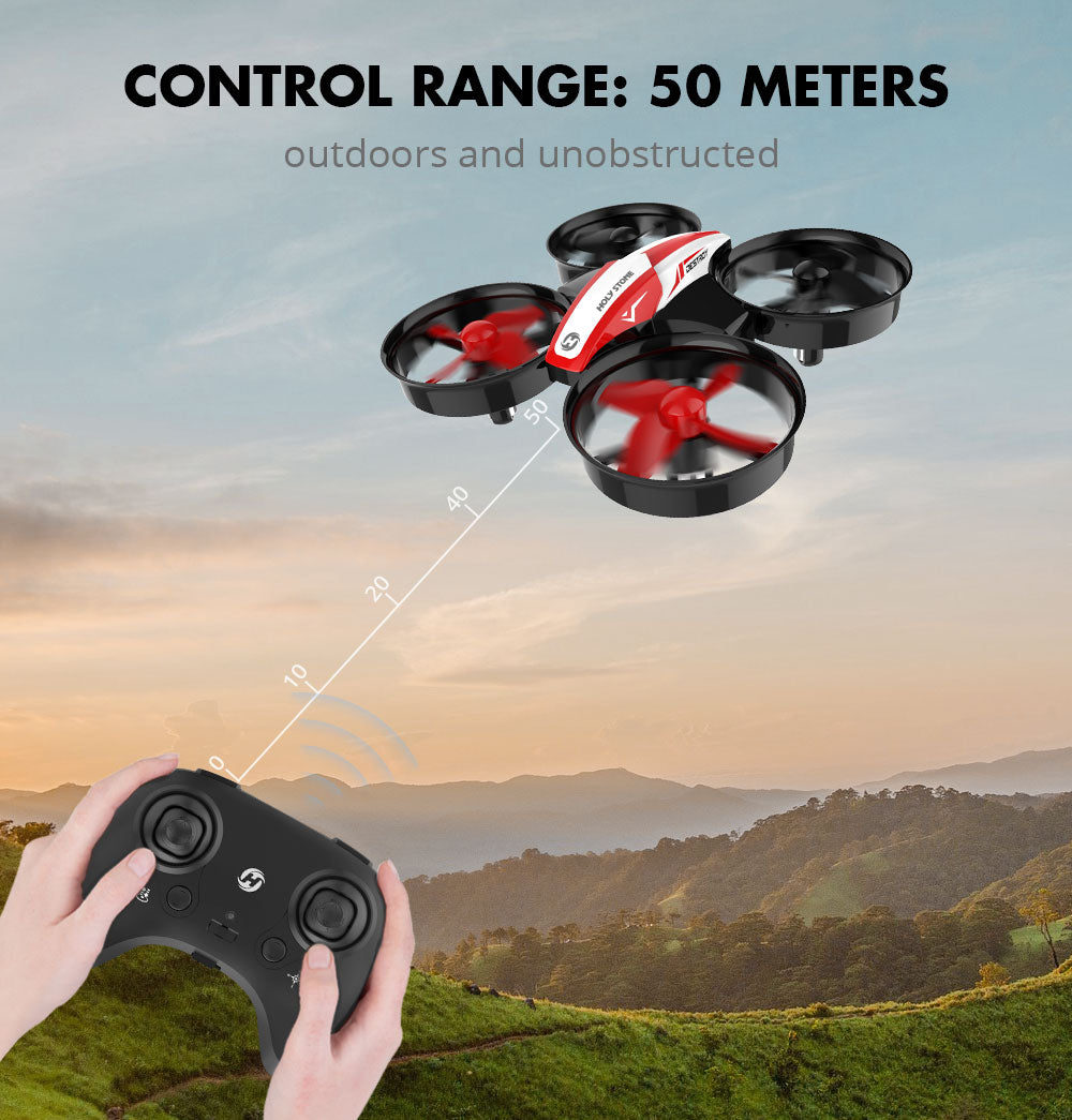 Holy Stone Mini Drone For Kids One Key Land 3D Flip Auto Hovering RC Helicopter Mini