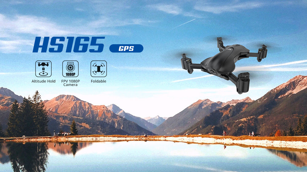 Holy Stone HS165 GPS Drone 5G WiFi 1080P HD FOV 90 Camera Drone Foldable Live Video