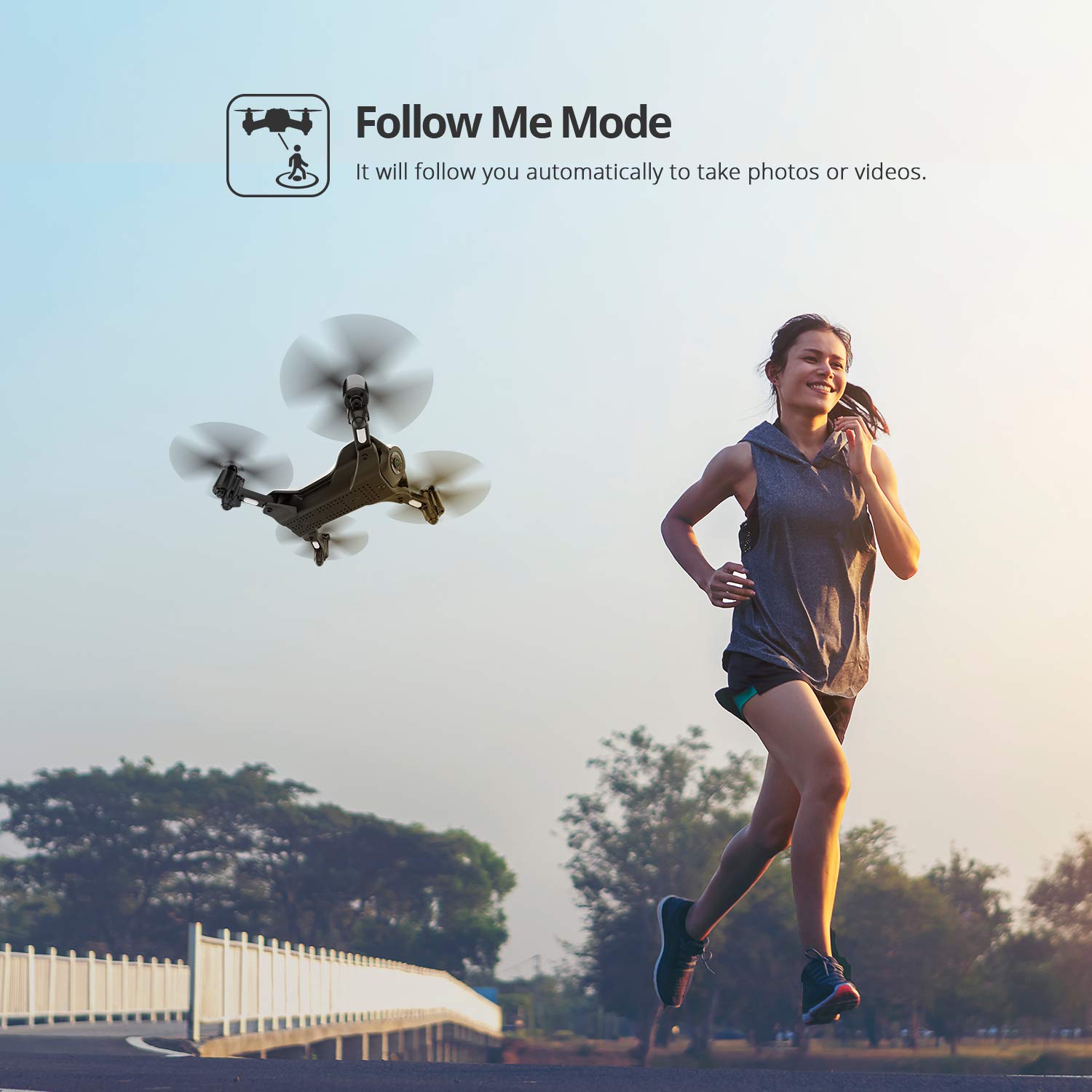 Holy Stone HS165 GPS Drone 5G WiFi 1080P HD FOV 90 Camera Drone Foldable Live Video