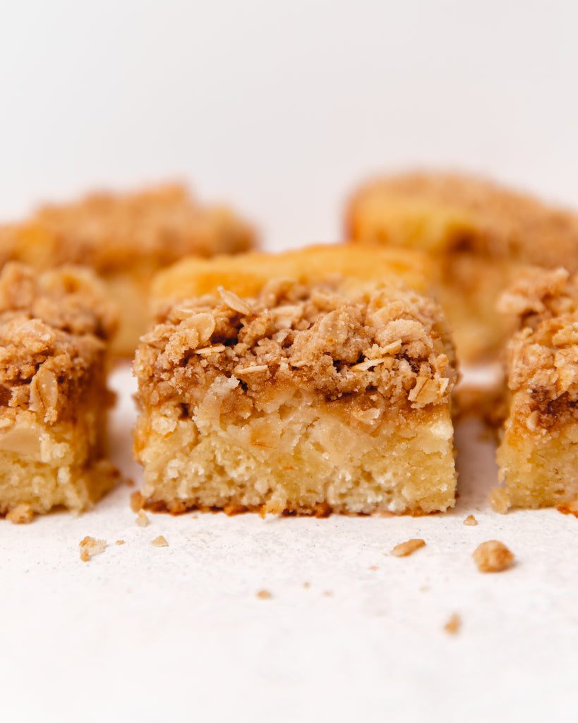 Miss Jones Apple Pie Snacking Cake with Organic Vanilla Cake Mix