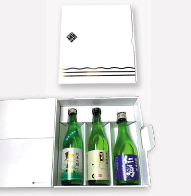 CHIBASAKEオリジナルBOX（3本用BOX）