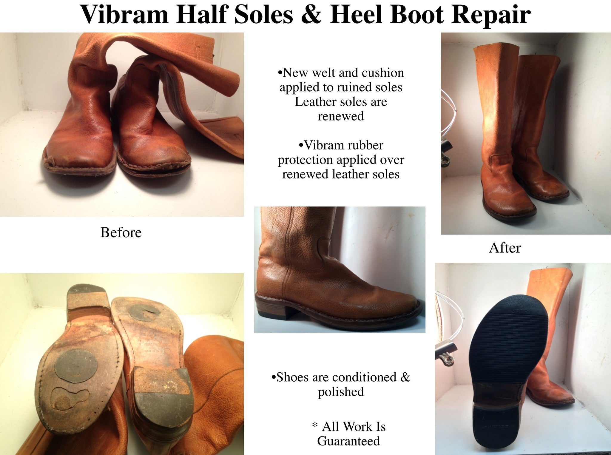 cowboy boot rubber heel replacement