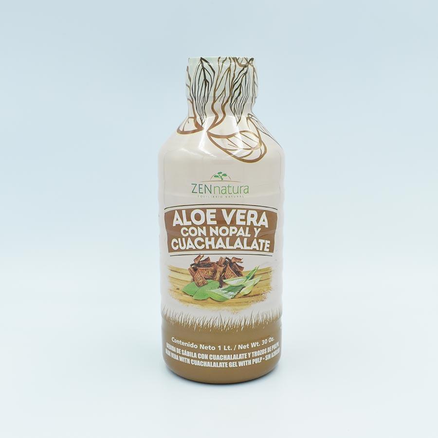 ALOE VERA CON NOPAL Y CUACHALALATE BEBIDA 1 LITRO – Farmacias Iguales