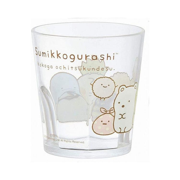 Skater with Straw Tumbler 230ml 3 Pieces Sumikko Gurashi Made in Japan Sih2st-a, Size: 8