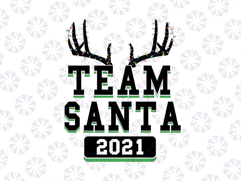 Team Santa 2021 Christmas Svg Png, Santa SVG, Christmas Santa Svg, Tea