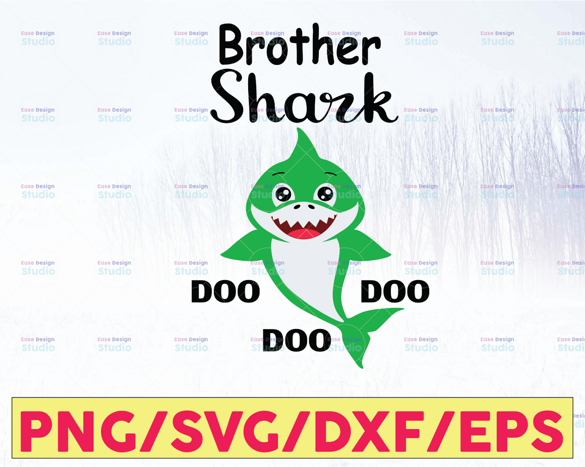 Download Brother Shark SVG, Shark SVG, Shark Family SVG, Shark ...