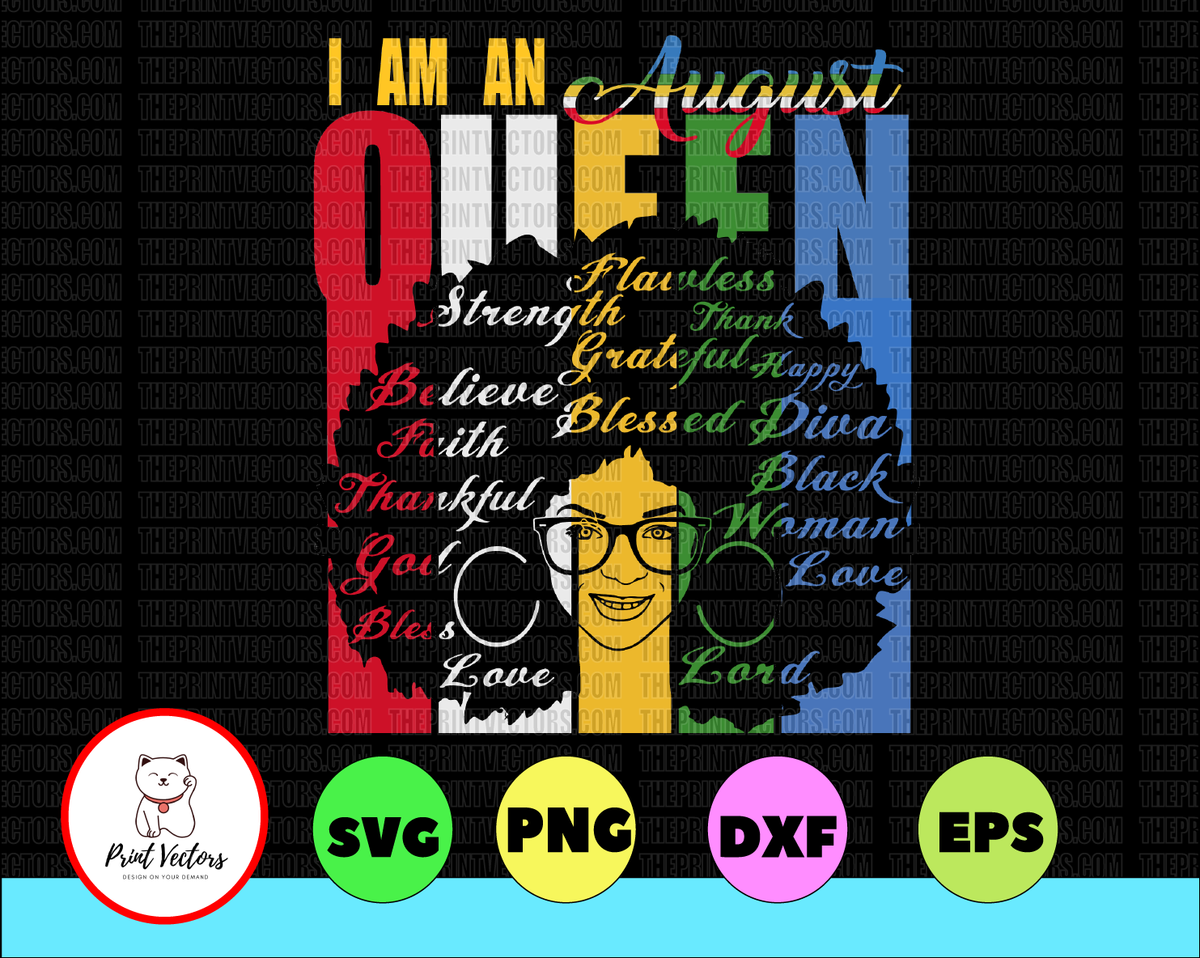 Download August Birthday Gifts, I'm a August Queen,Birthday Queen ...