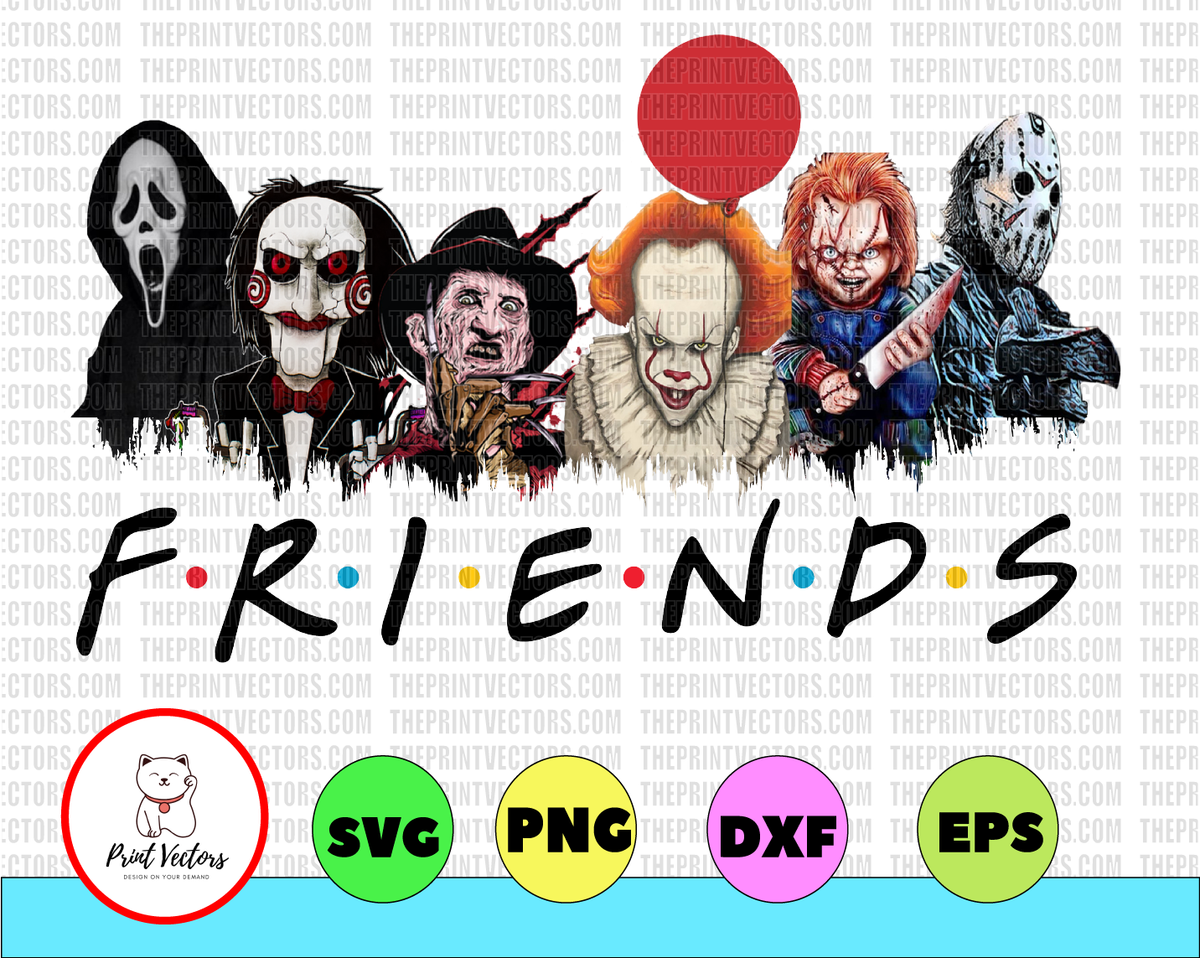 Free Free Friends Horror Svg Free 195 SVG PNG EPS DXF File