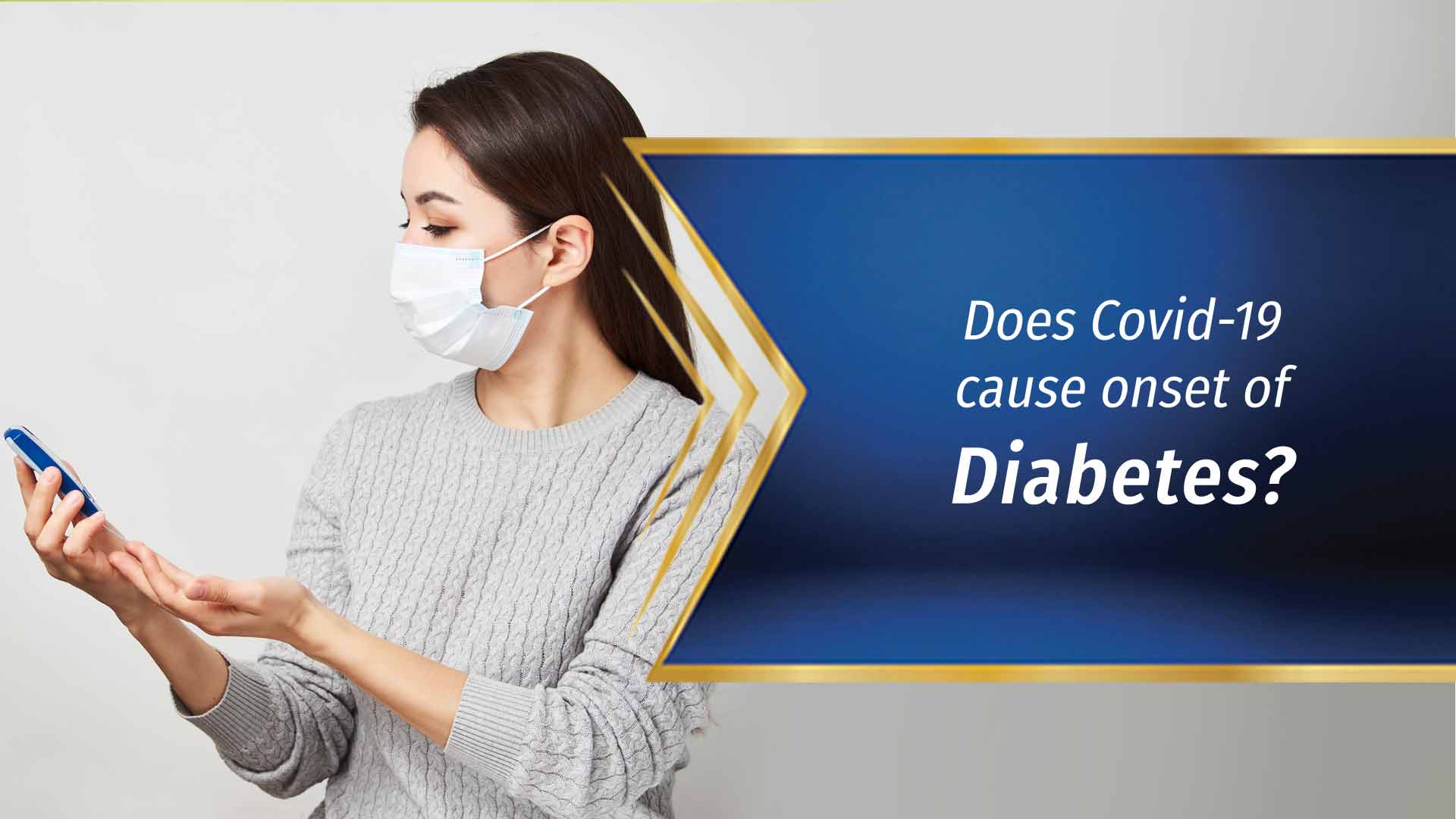 Does Covid-19 cause onset of diabetes?
