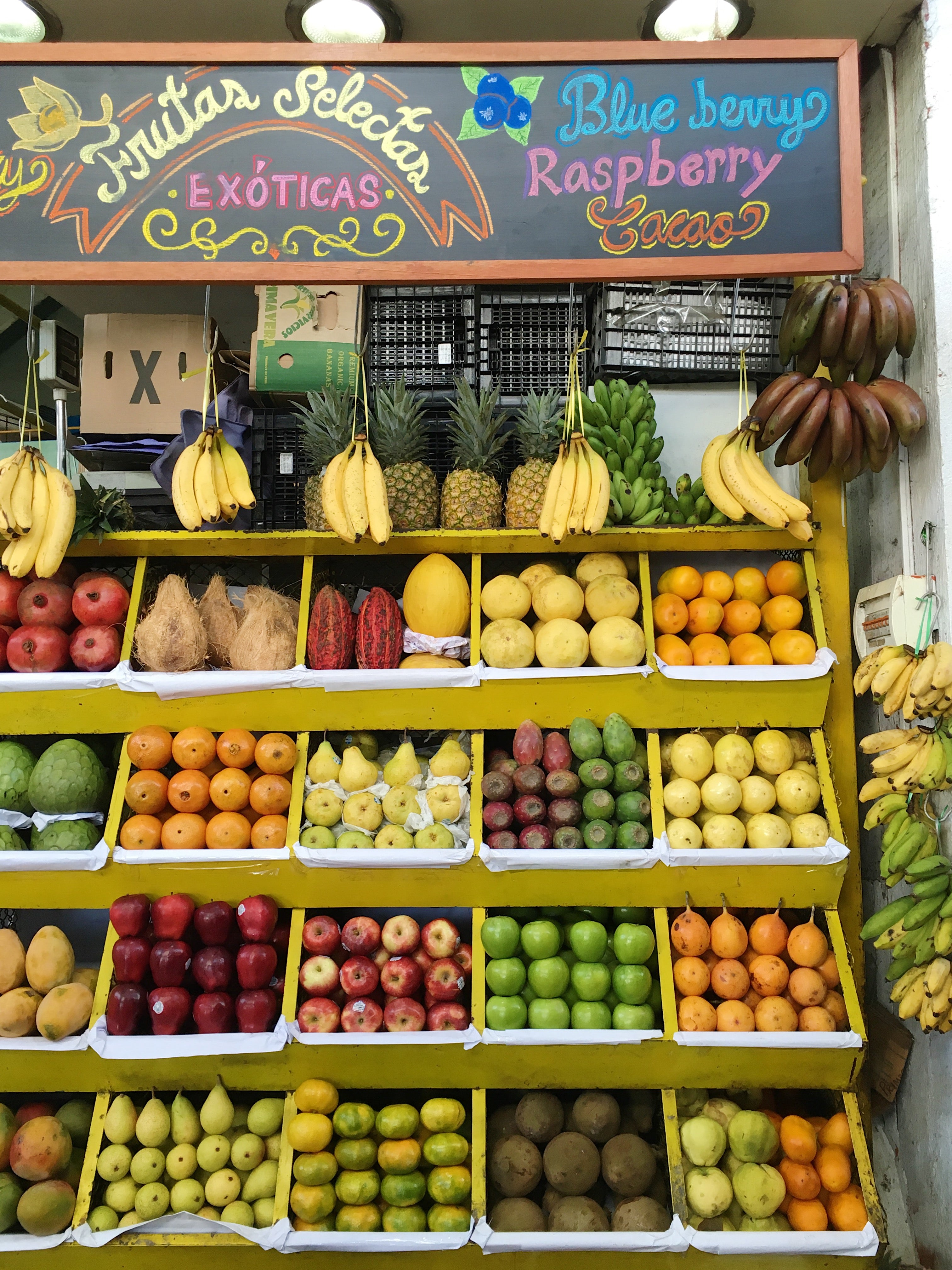 Fruit Market, Lima, Peru