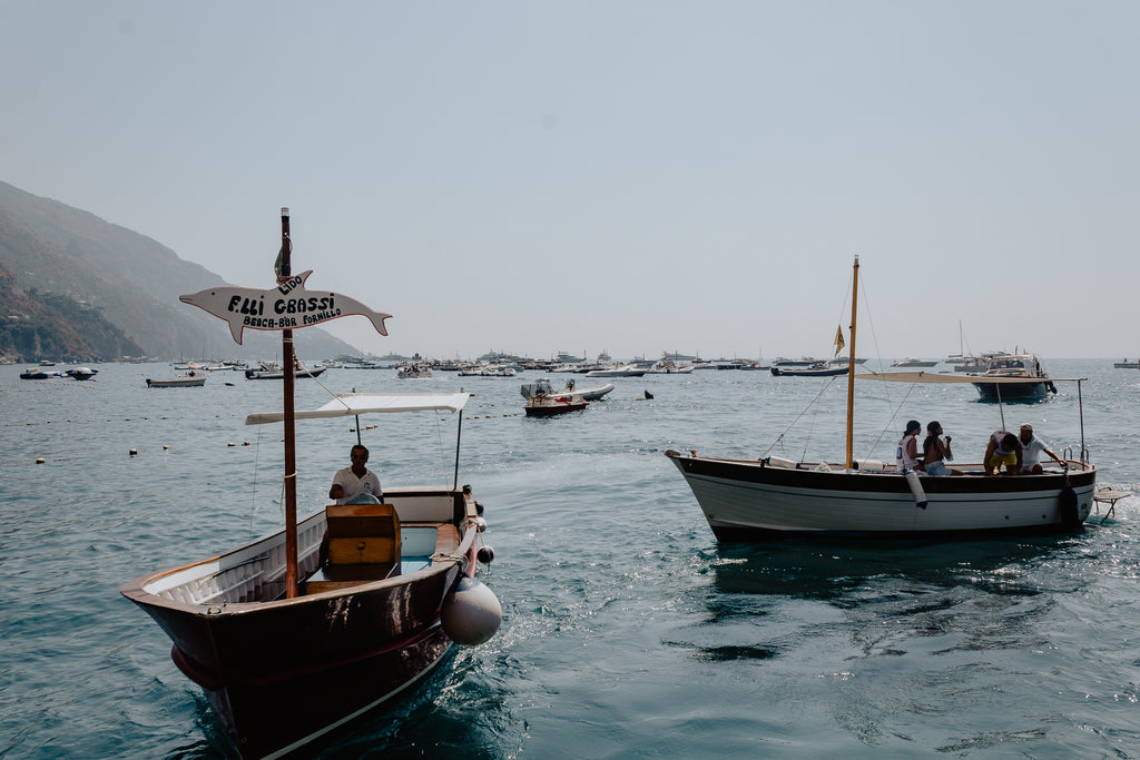 Two boats along the Adriatic Coast