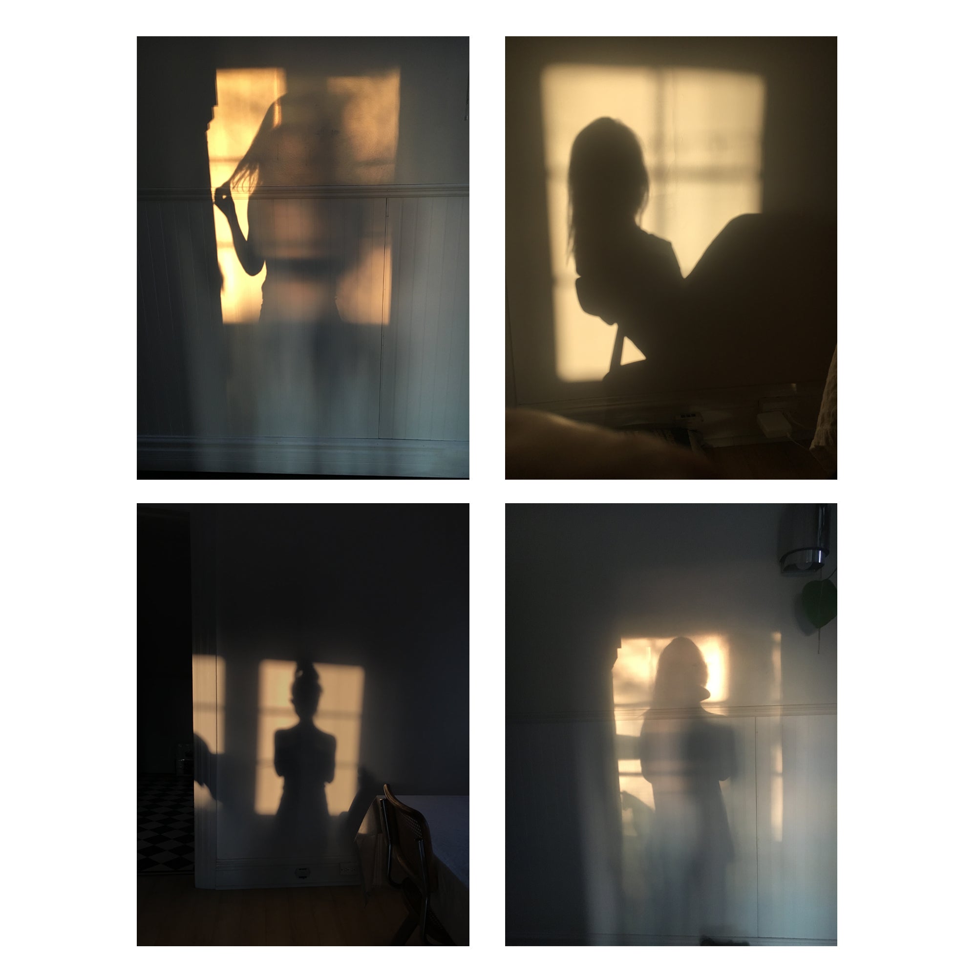 Lauren Kolyn - Various images taken at home in the evening light of my apartment. 2017-2020.