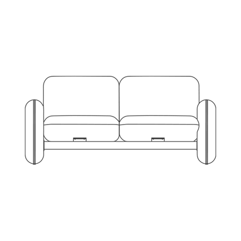 Wilkes Modular Sofa Group Two-Seater