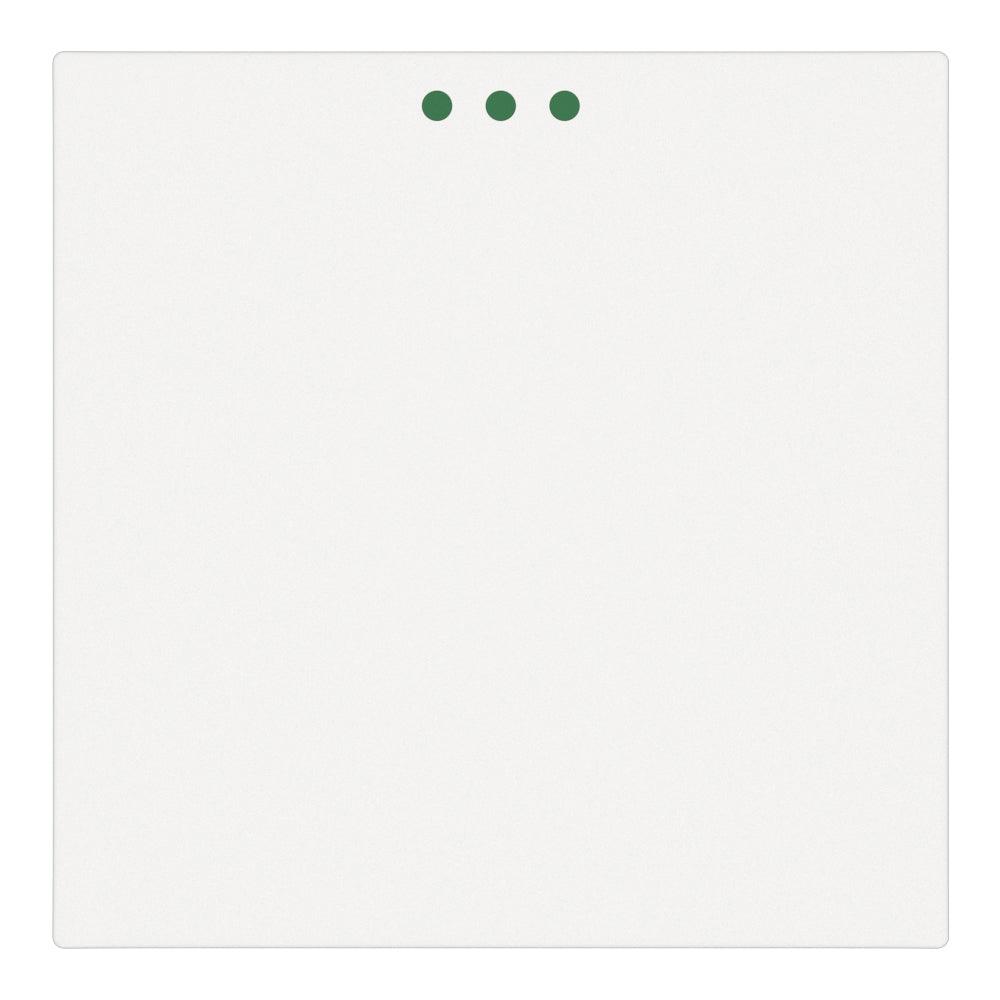 One gang, mechanical switch (bell type) (white, without frames) - Springswitches