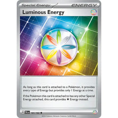 Una carta Energia Luminosa dell'espansione Paldea Evolved