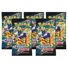 Pokemon Crown Zenith booster packs