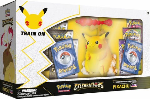 Pokemon 25th Anniversary Celebrations Pikachu VMAX Premium Figure Collection