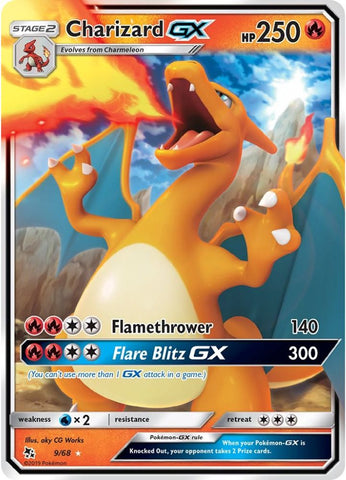 Pokemon Hidden Fates Charizard GX