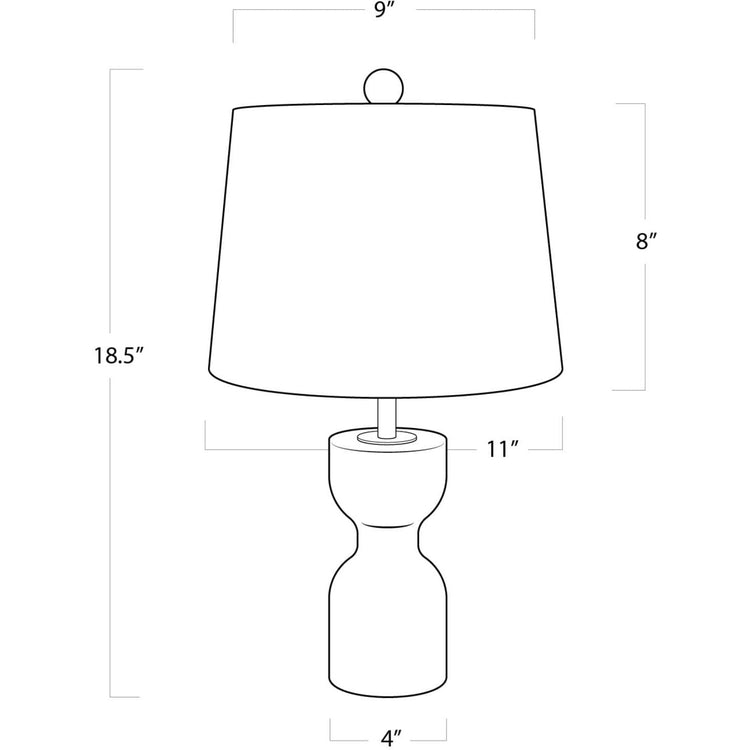  | Joan Crystal Table Lamp |  - DecorNoble