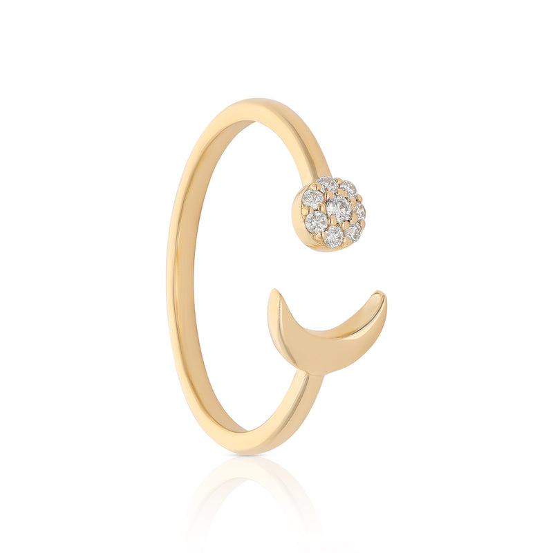 Cosmic Diamond Ring – Preeti Sandhu Jewelry