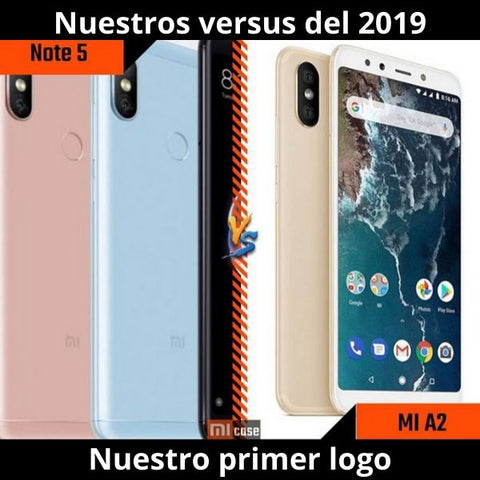 Redmi Note 5 MI A2 Cases Vidrios