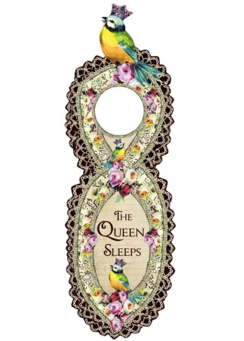 Doorknob Hanger - The Queen Sleeps