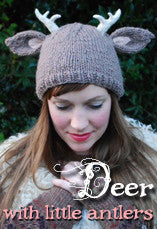 Deer With Antlers Knitting Pattern Pdf Faerie Magazine