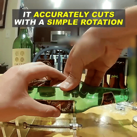 Glass Bottle Cutter - How To Make Glass Bottle Cutter At Home 