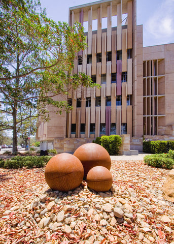 Entanglements Metal Art Marbles Sculpture for The University of Queensland