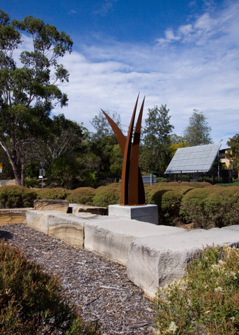 Entanglements Metal Art Sway Grass Sculpture for The University of Queensland