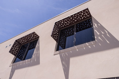 Custom Aluminium Window Shades by Entanglements at Mekong Aged Care Facility