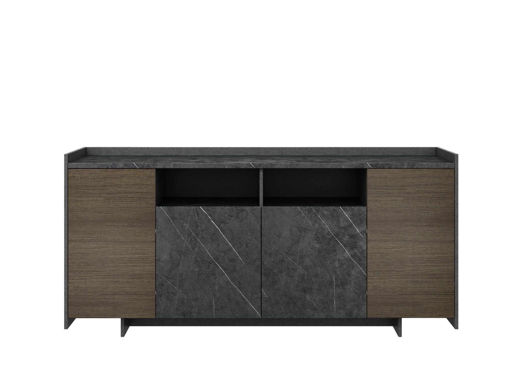 DreasyTech ALTON 
                                                        1.8M 4 Door Credenza Cabinet Cupboard Sideboard