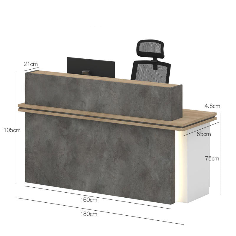 Hera 1.8M Reception Desk Panel