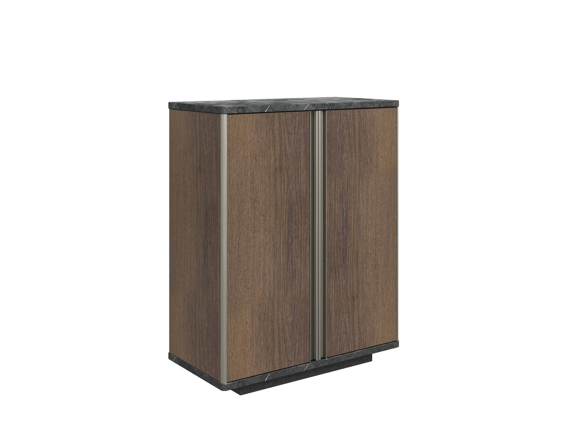 DreasyTech Knight 
                                                      0.8M 2 Door Credenza Cabinet Cupboard Sideboard