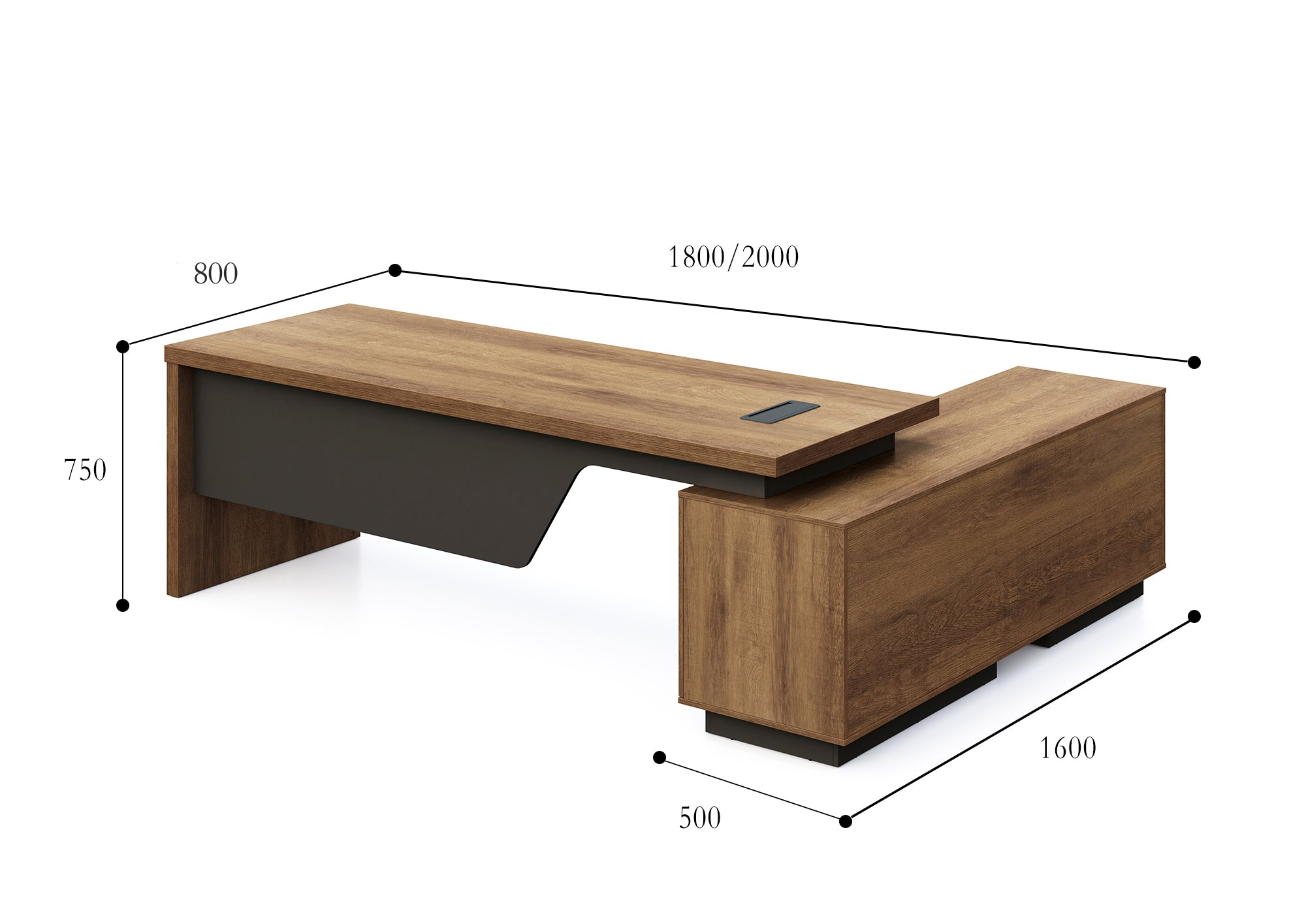 Executive Office Desk Corner Desks with Return Melbourne