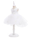 Cute Irregular Design Applique Princess Dress