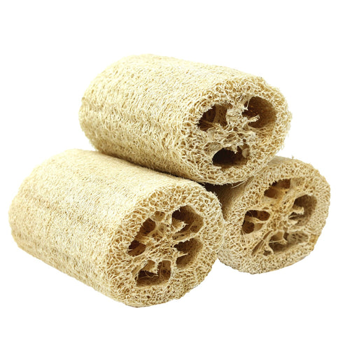 6 Loofah Luffa Natural Sponge Body Wash Bath Shower Cleansing&Spa