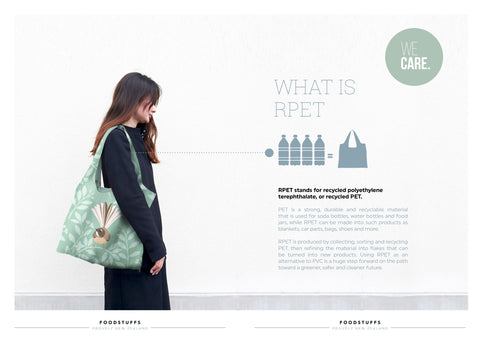 RPET reusable bags by Hansby Design, New Zealand, 4 recycled bottles per bag /></div>
<div style=