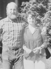 Bill Frick and Judith Gannon when they began Frick Winery