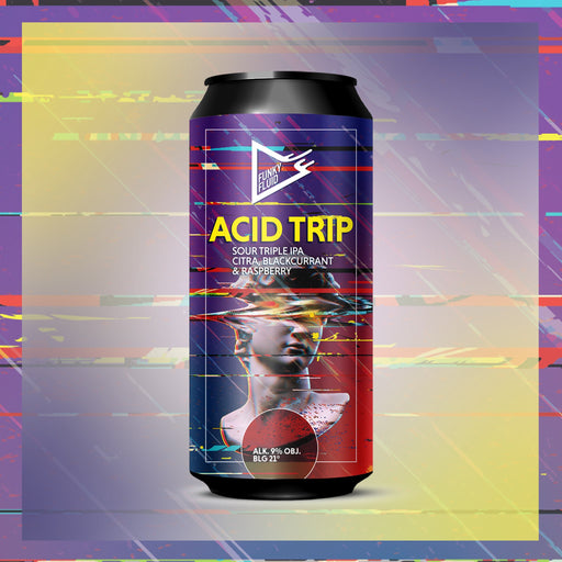 Funky Fluid Acid Trip: Citra, Black Currant & Raspberry: Sour IPA - Outro Lado