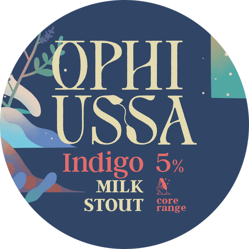 Ophiussa Indigo: Milk Stout - Outro Lado