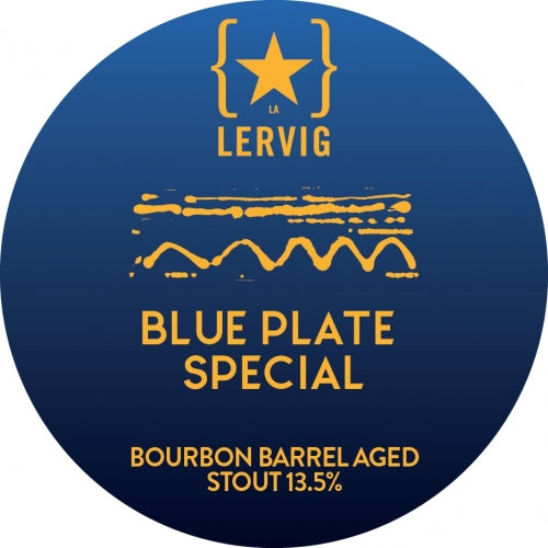 LERVIG Blue Plate Special By Rackhouse: Bourbon BA Imperial Stout - Outro Lado