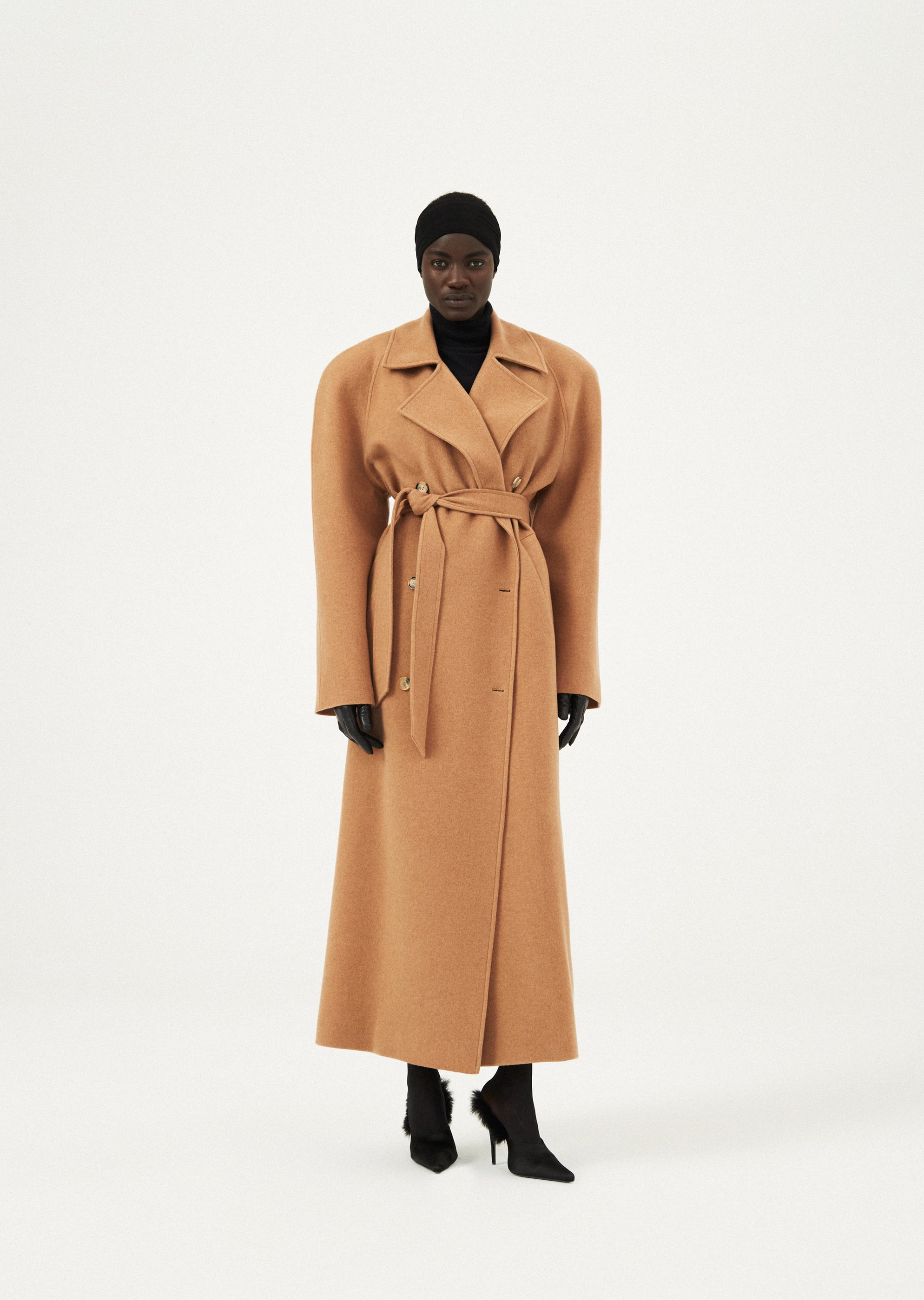 AW23 COAT 02 CAMEL